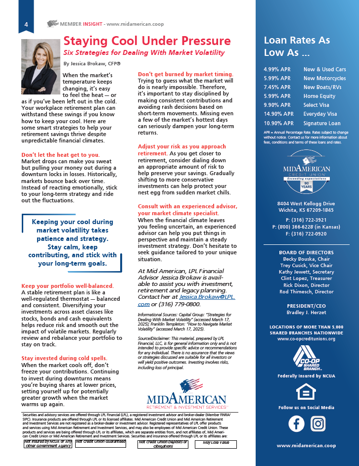 Mid American Credit Union Winter 2026 newsletter pg 4
